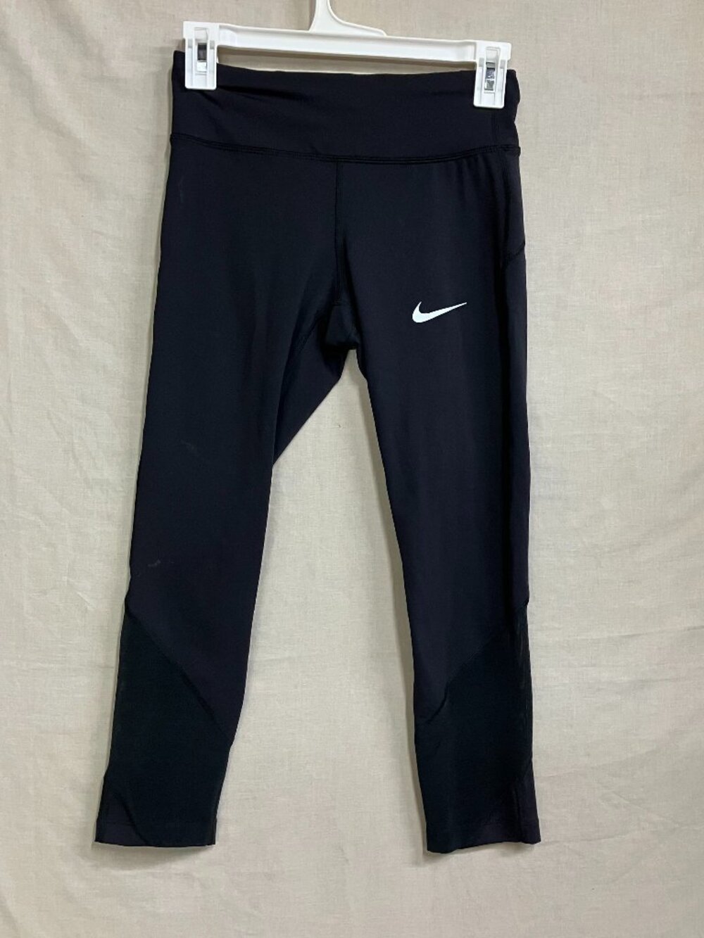 Nike Women's Dri-FIT Leggings Size XS Short Black High Rise Training Pants